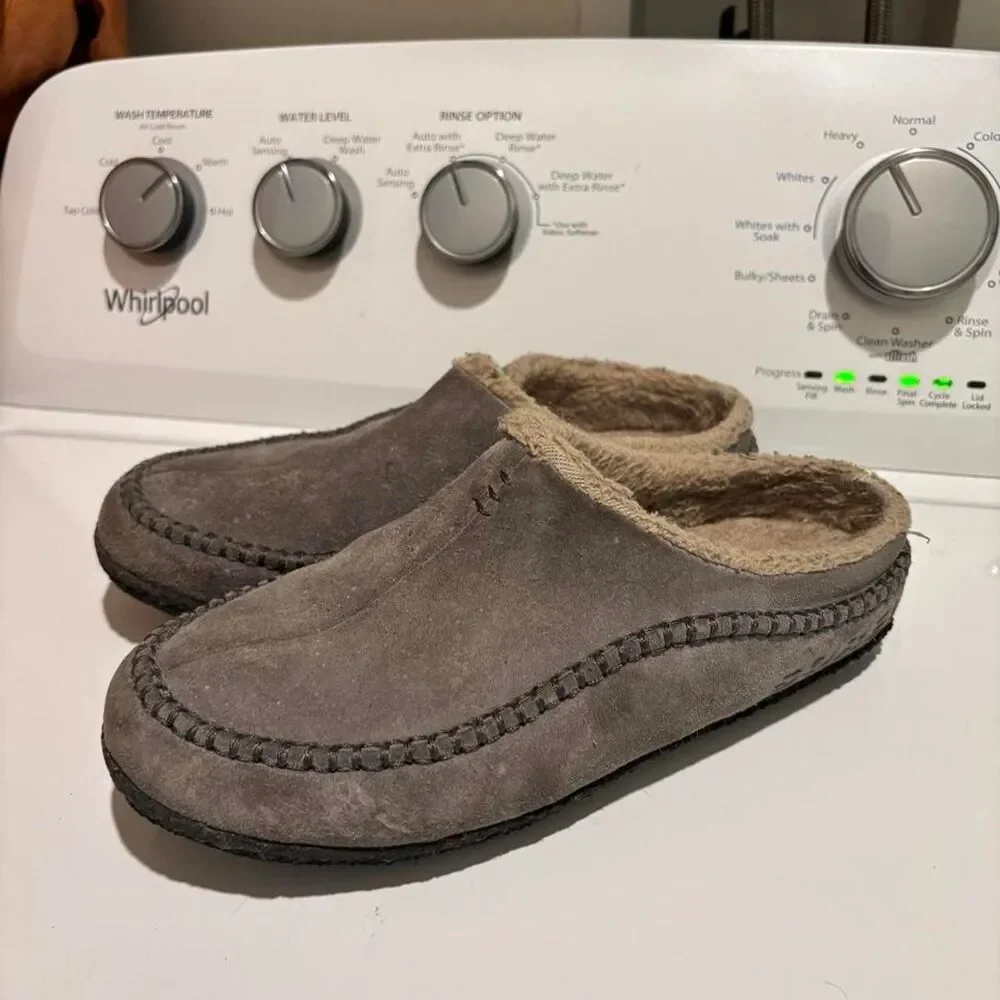 Sorel Men's Grey and Brown Slides